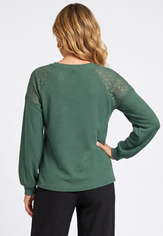 Pull-over usha BLACK LABEL en vert