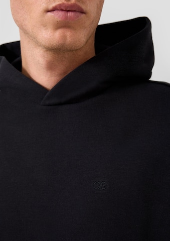 Sweat-shirt QS en noir