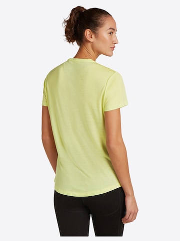ICEBREAKER - Camisa 'W Mer 125 Cool-Lite Sphere III SS Tee' em amarelo