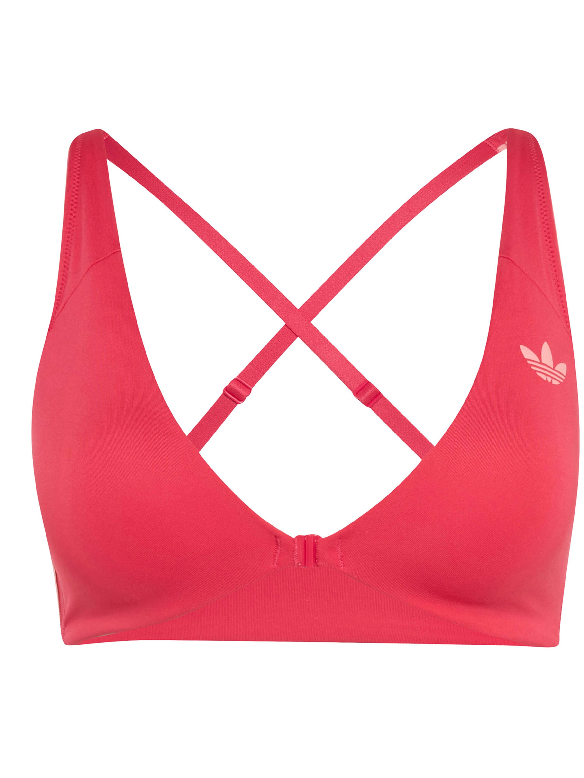 ADIDAS PERFORMANCE Спортивный бюстгальтер 'OG SP' в размере XS в Малиновый / Светло-розовый, Обзор товара