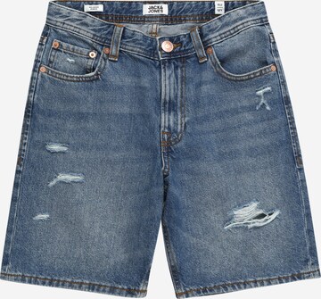 Jack & Jones Junior Regular Jeans 'CHRIS' in Blauw: voorkant