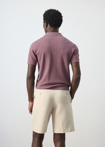 T-Shirt 'Andrew' MANGO MAN en violet