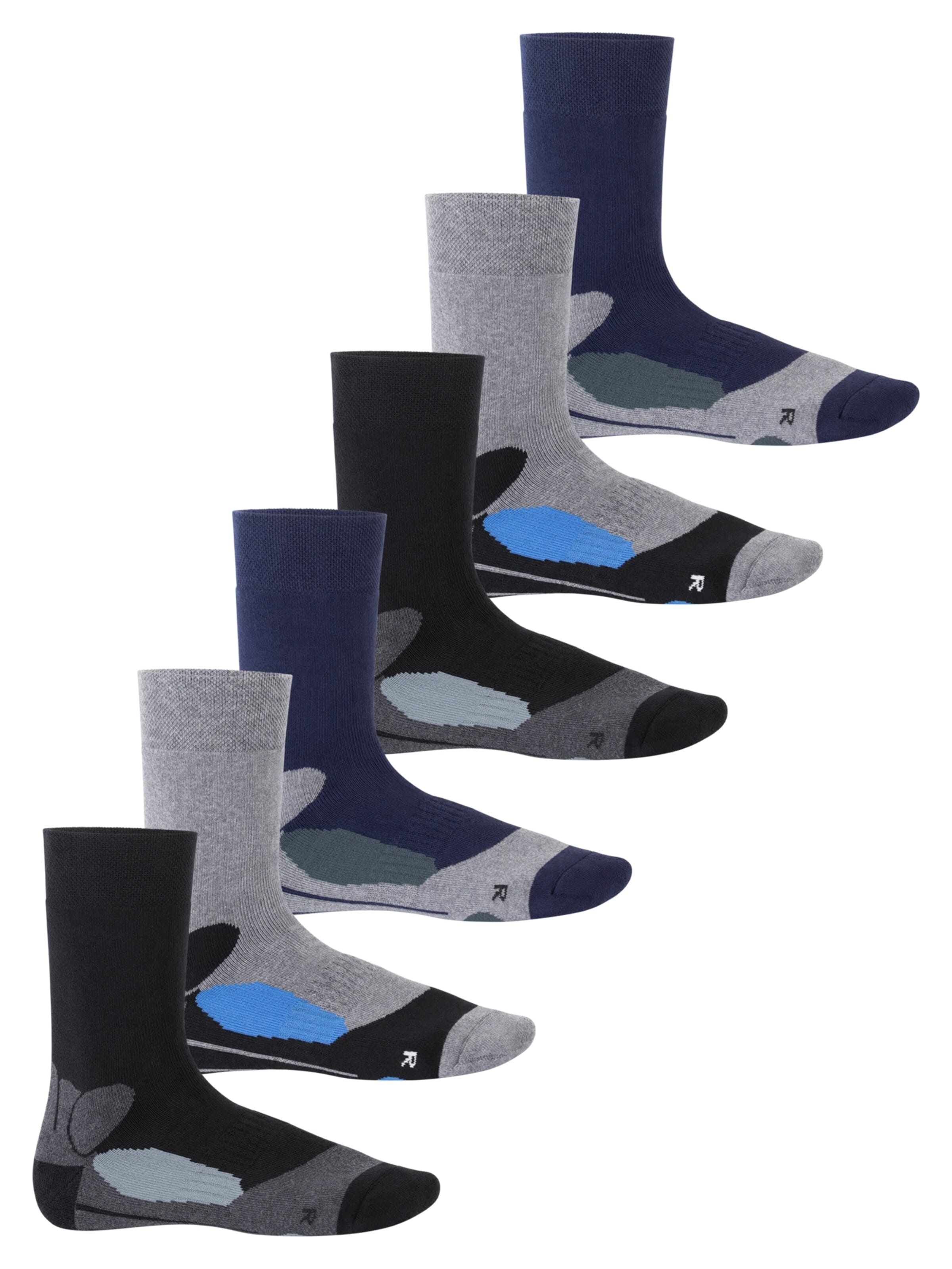 footstar Athletic Socks 'Winter Comfort' in Mixed colors: front