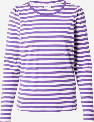 NÜMPH - Camisa 'DIZZY' em roxo: frente