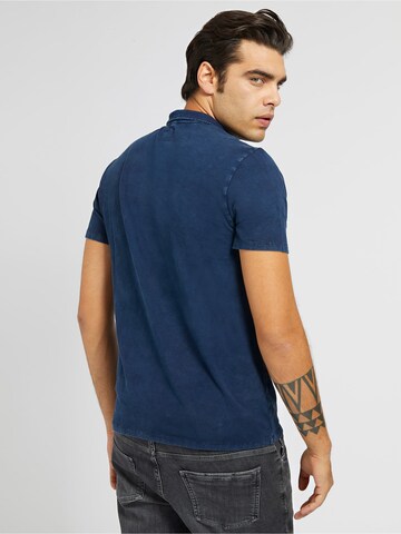 GUESS - Camiseta en azul