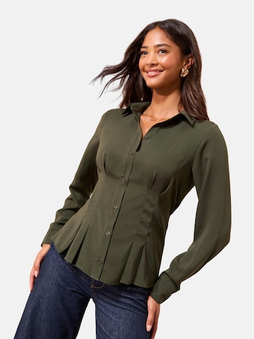 Chemisier Friends Like These en vert : devant