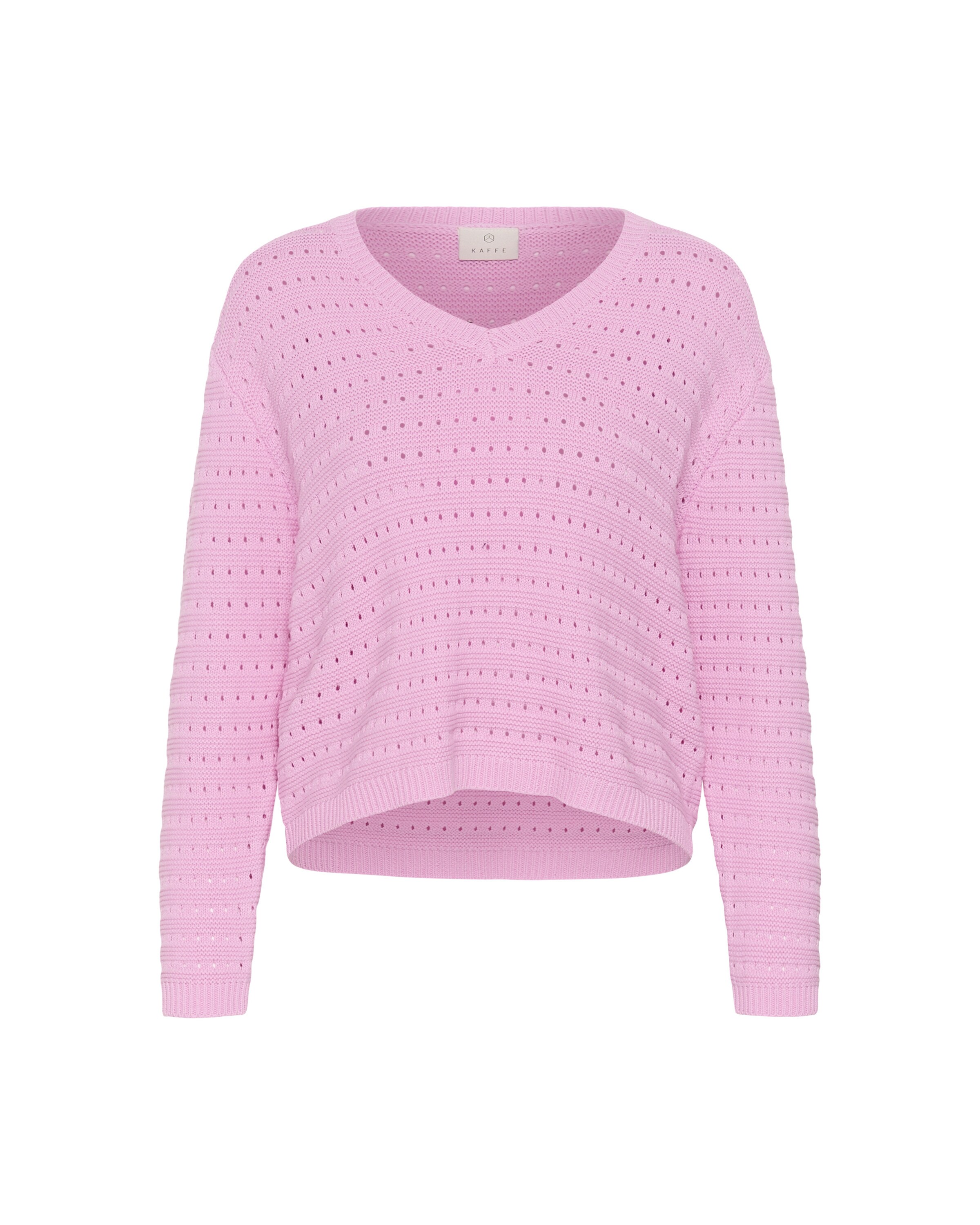 Kaffe Sweater 'Metta' in Pink: front