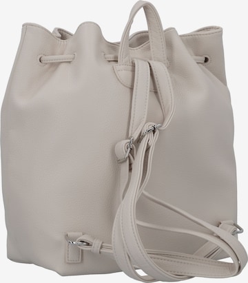 TOM TAILOR Backpack 'Camilla' in White