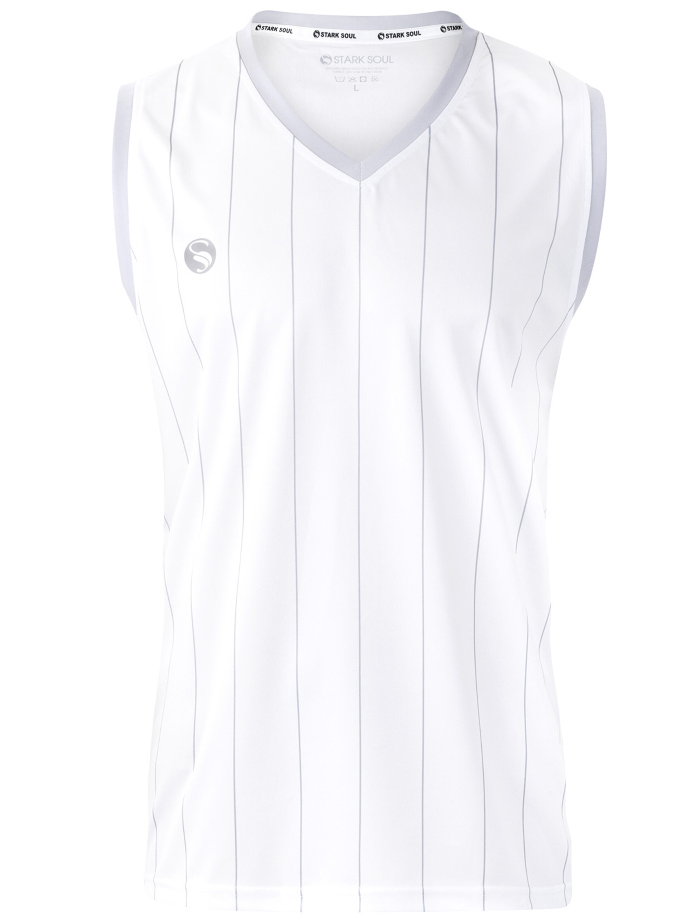 Maglia funzionale di Stark Soul in bianco: frontale