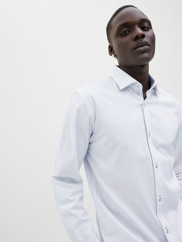 JACK & JONES - Ajuste estrecho Camisa 'JPRBLAPARKER' en blanco