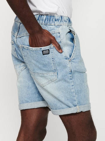 KOROSHI Regular Shorts in Blau