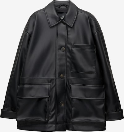 Pull&Bear Prechodná bunda - čierna, Produkt