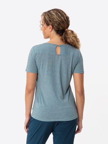 VAUDE Functioneel shirt 'Skomer II' in Blauw