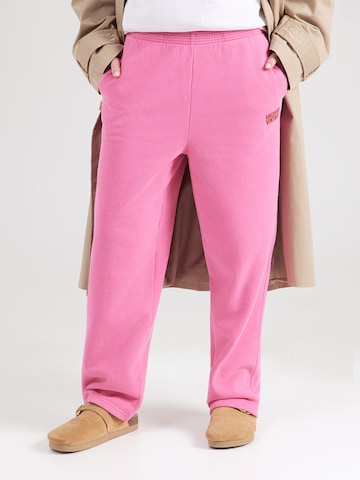 AMERICAN VINTAGE Loosefit Παντελόνι 'PLIZZY' σε ροζ: μπροστά