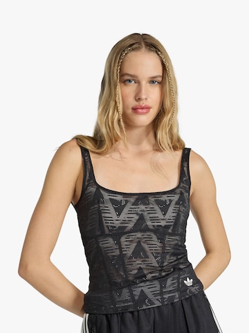 ADIDAS Top in Schwarz
