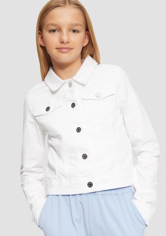 Veste mi-saison s.Oliver en blanc : devant
