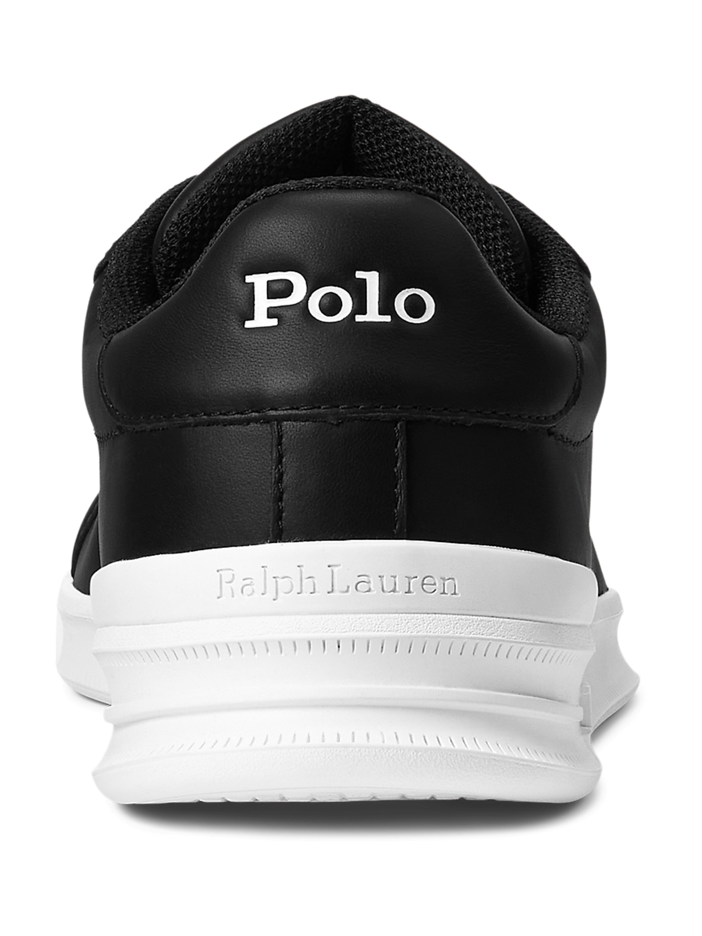 Polo Ralph Lauren Sneakers laag 'HRT CT II-SNEAKERS-HIGH TOP LA' in Zwart