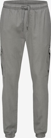 Rock Creek Cargo Pants in Grey: front