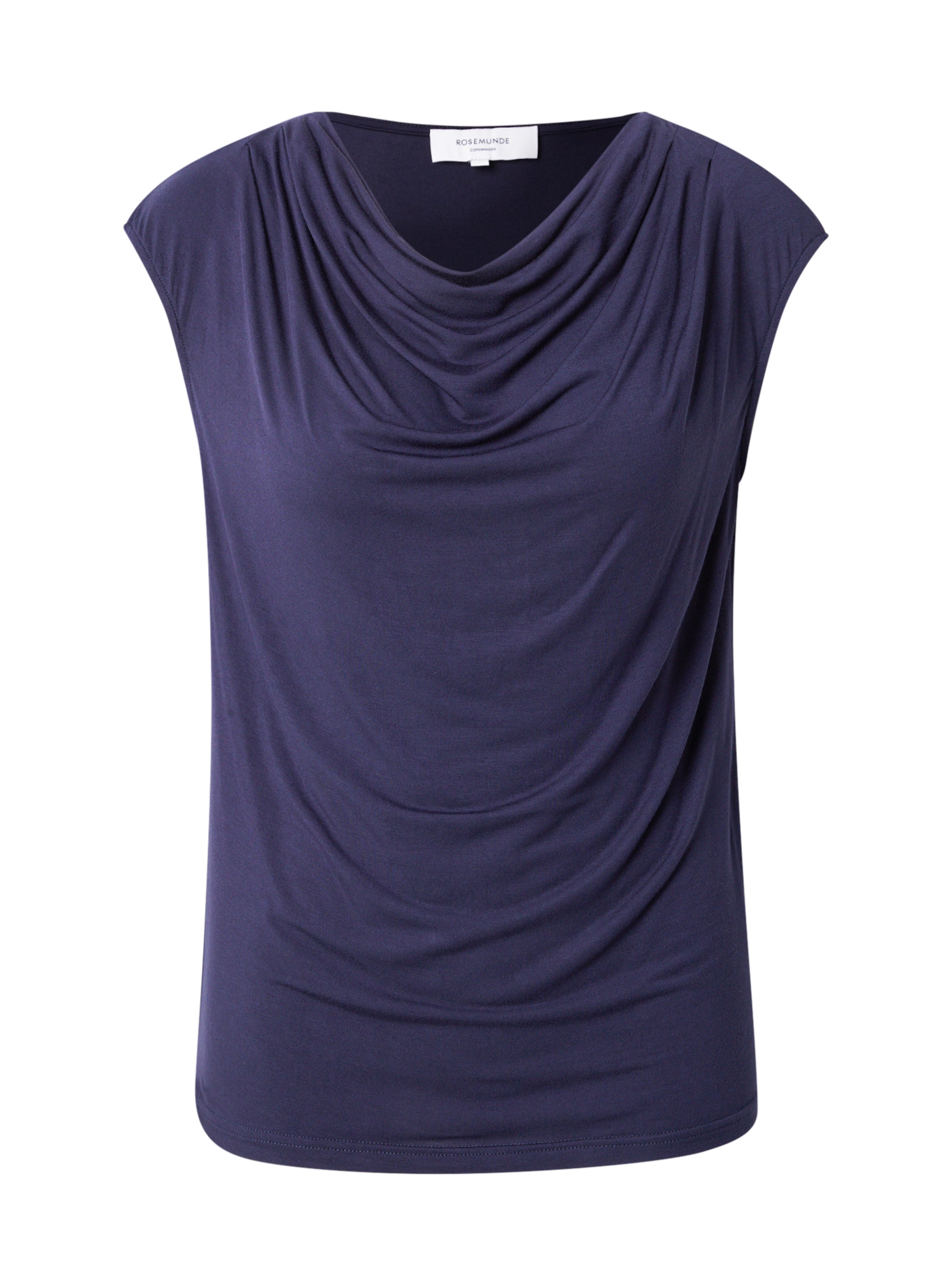 rosemunde Тениска в синьо: отпред