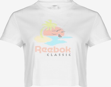 Reebok Shirt in Wit: voorkant