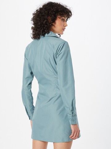 Public Desire Shirt Dress in Blue