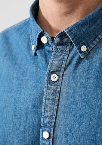 Coupe regular Chemise QS en bleu