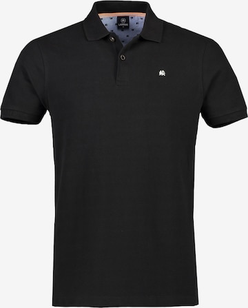 T-Shirt LERROS en noir : devant