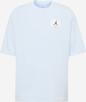 T-Shirt Jordan en bleu : devant