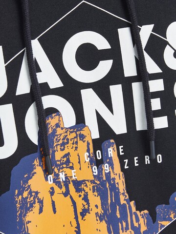 Bluză de molton 'Kalf' de la JACK & JONES pe negru
