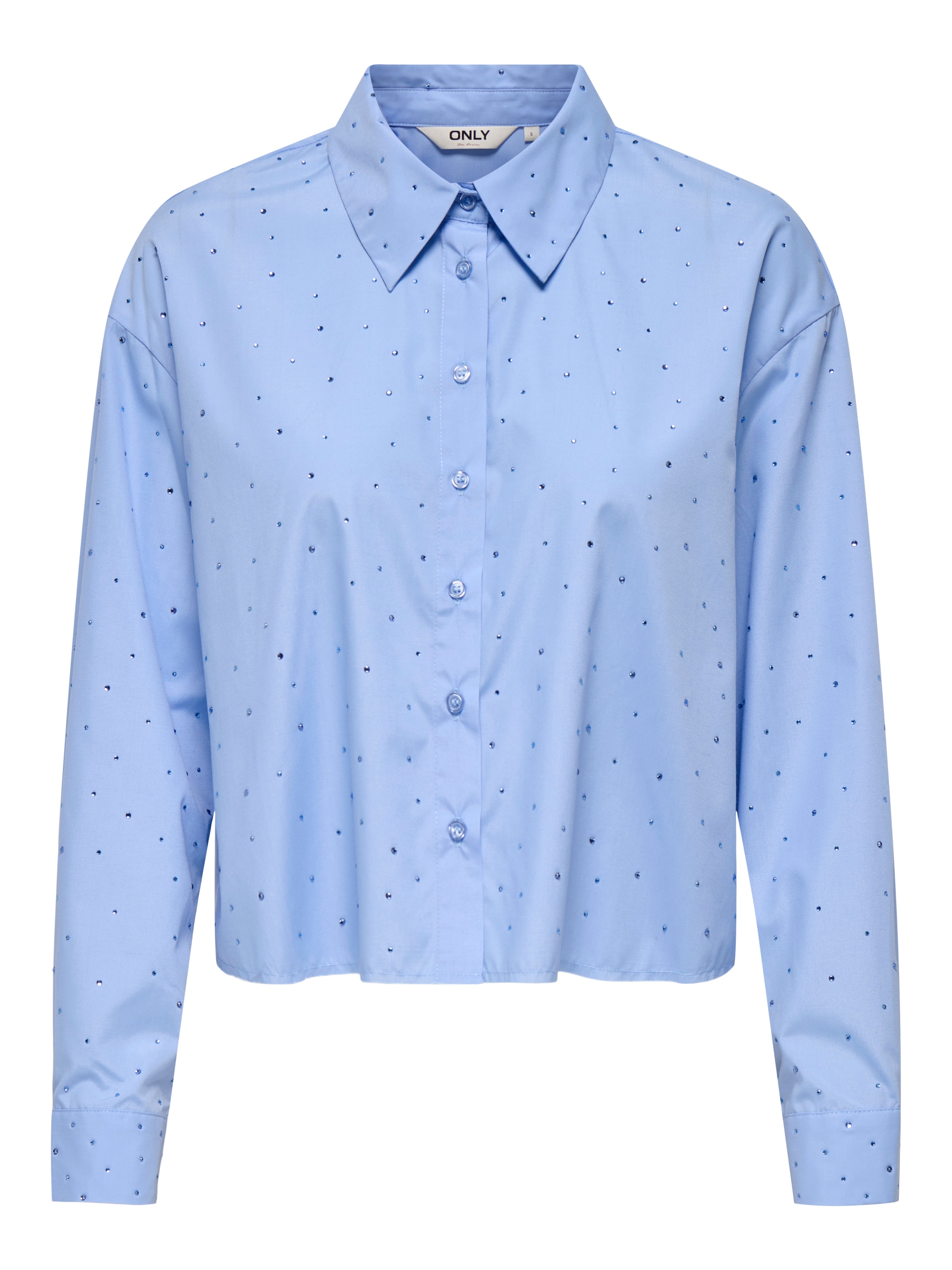 ONLY - Blusa en azul: frente