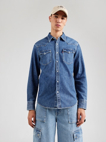 Regular fit Camicia 'BARSTOW WESTERN' di LEVI'S ® in blu: frontale