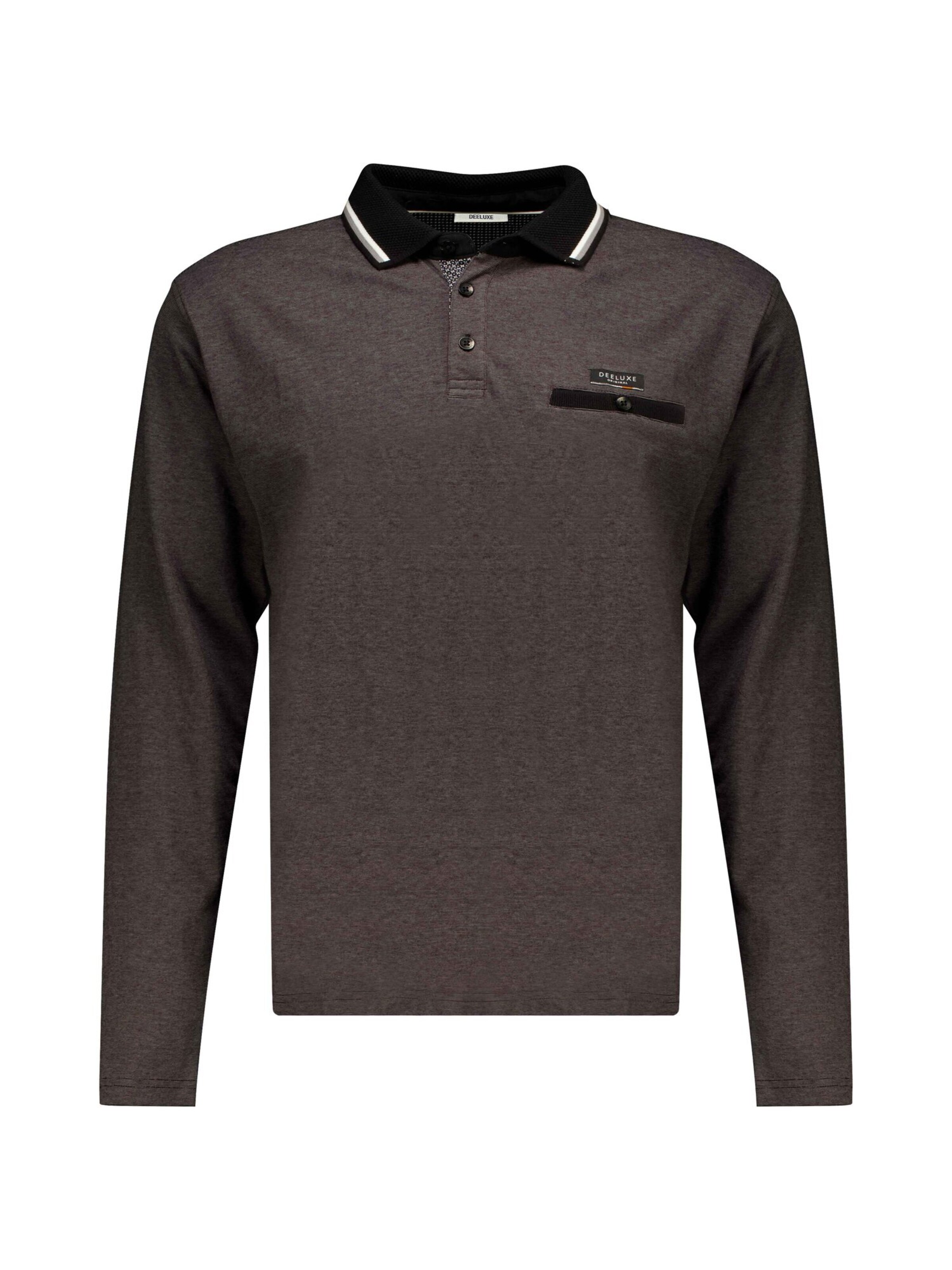 Deeluxe Regular Fit Shirt 'Drexloni' in Schwarz: Vorderseite