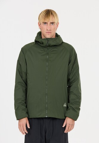 SOS Outdoorjas 'Comeon' in Groen: voorkant