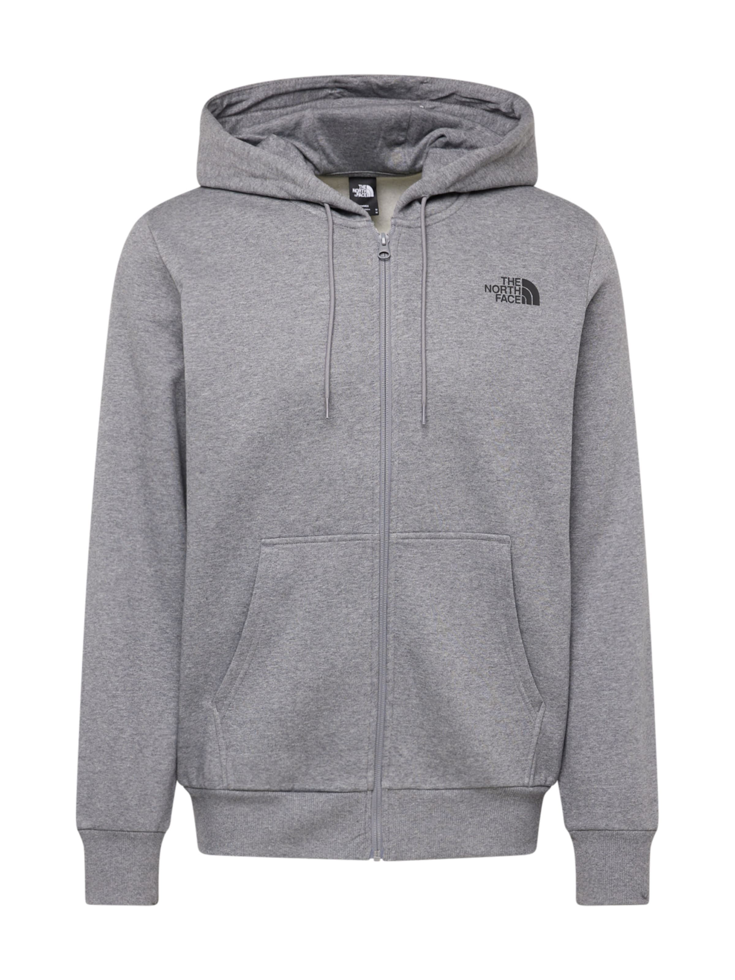 THE NORTH FACE Jopa na zadrgo &#x27;Simple Dome&#x27; | siva barva: sprednja stran