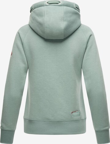 NAVAHOO - Sweatshirt 'Liebesmäuschen' em verde