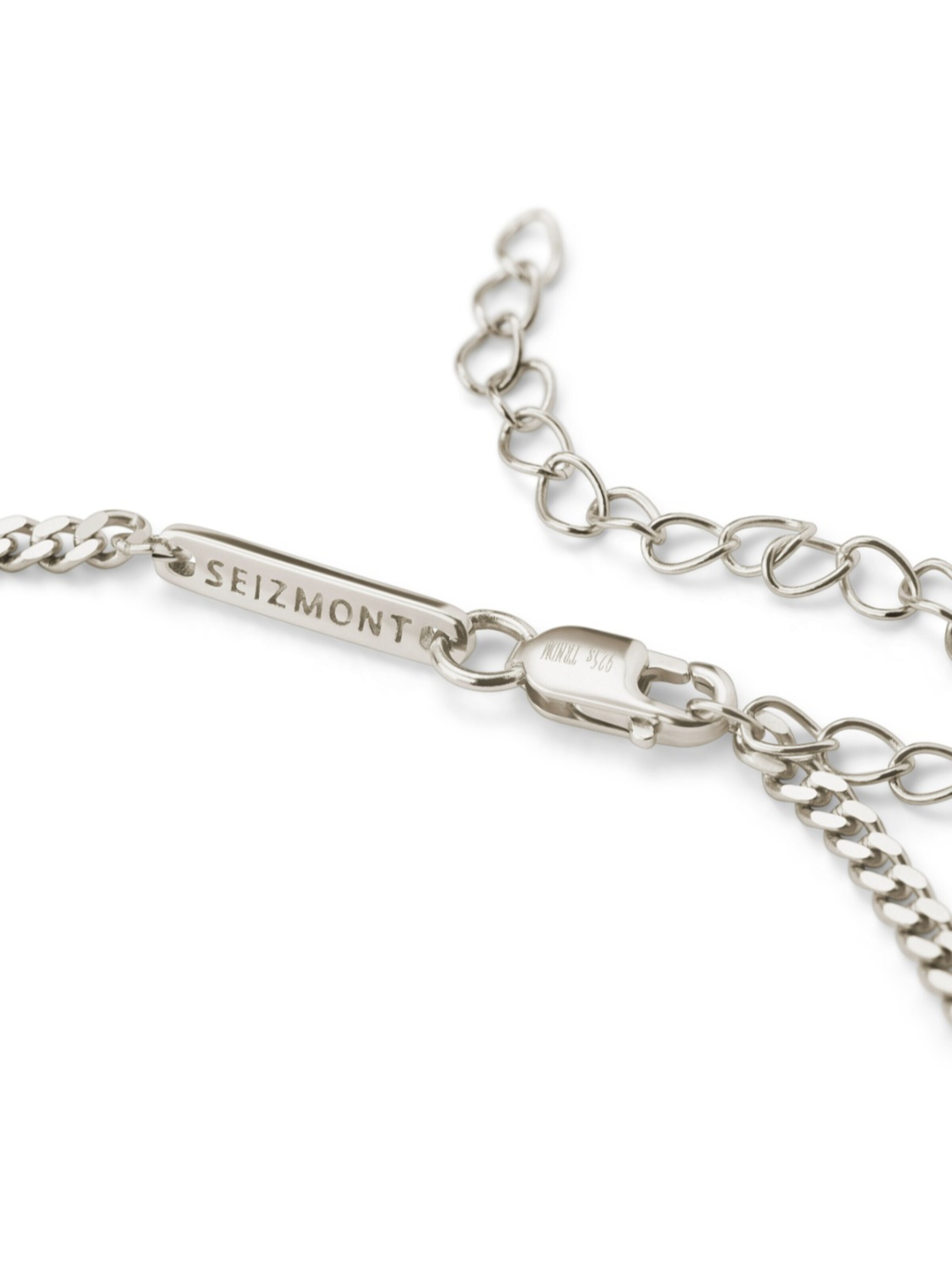 Seizmont Necklace 'Rustic' in Silver