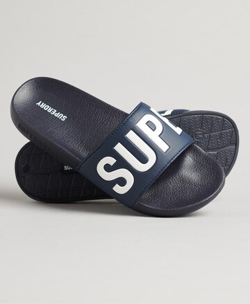 Superdry Strand-/badschoen in Blauw