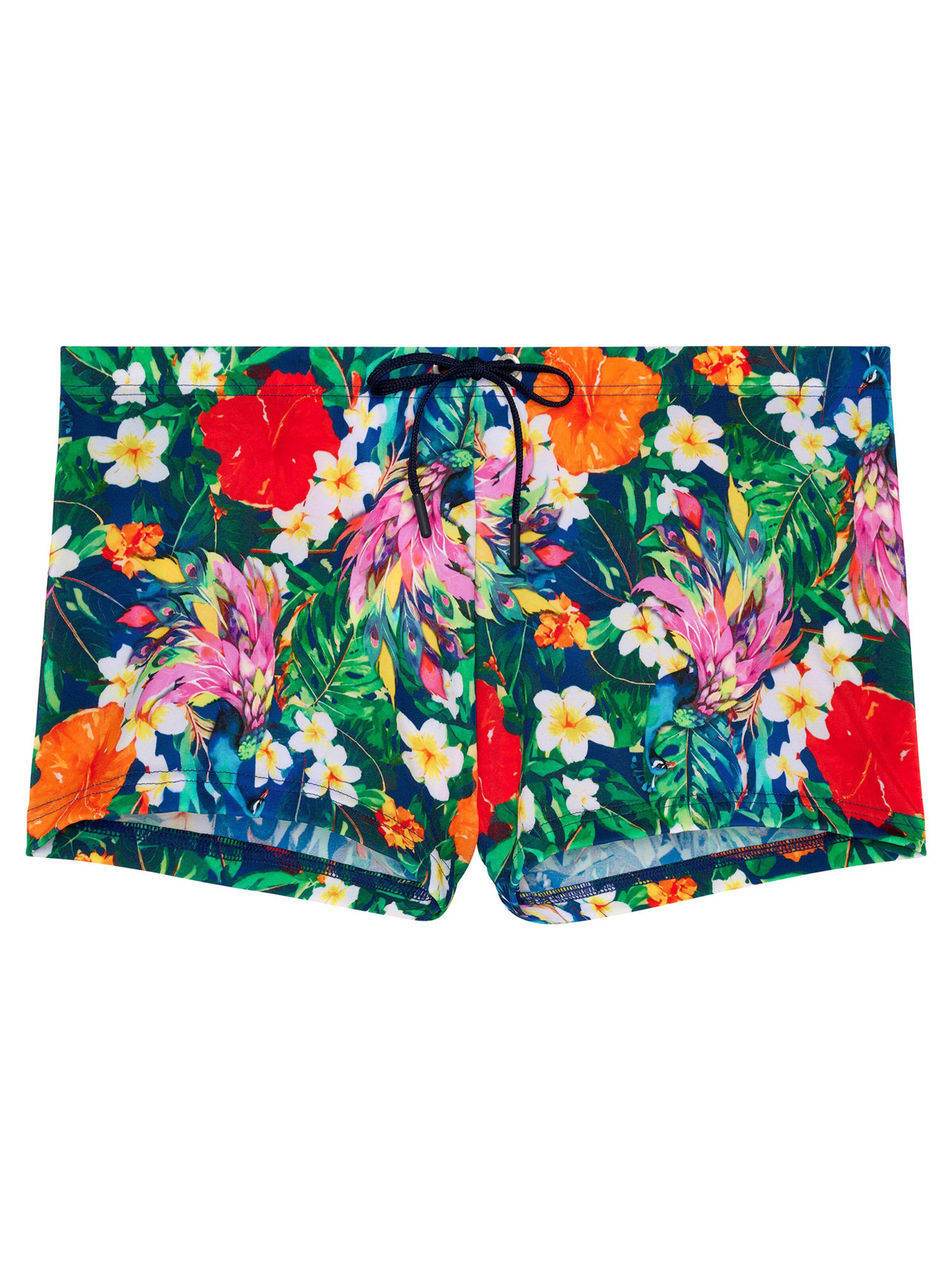 Shorts de bain ' Swim Shorts Peacock ' HOM en mélange de couleurs : devant