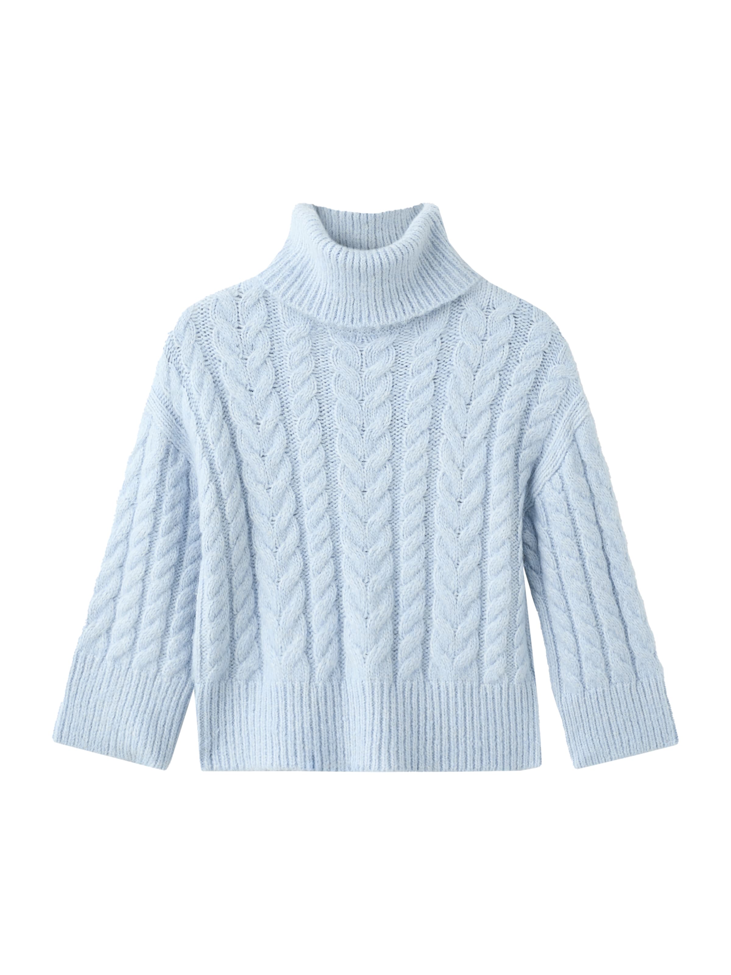 MANGO KIDS Svetr 'Aspen' – modrá: přední strana