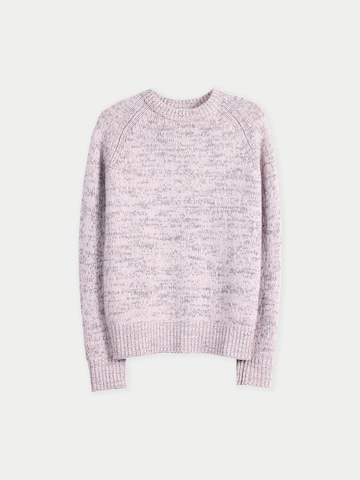 GOBI Cashmere Pullover 'Unisex Mouline Cashmere Sweater'‌‌‌‌‌‌‌‌ in Pink: Vorderseite