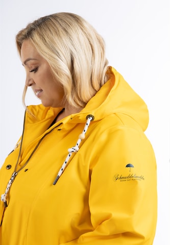 Manteau fonctionnel Schmuddelwedda en jaune