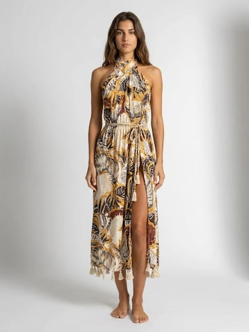 Miss June Kleid 'Robe Longue Sarah'‌‌‌ in Beige