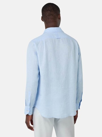 Boggi Milano Regular fit Button Up Shirt in Blue