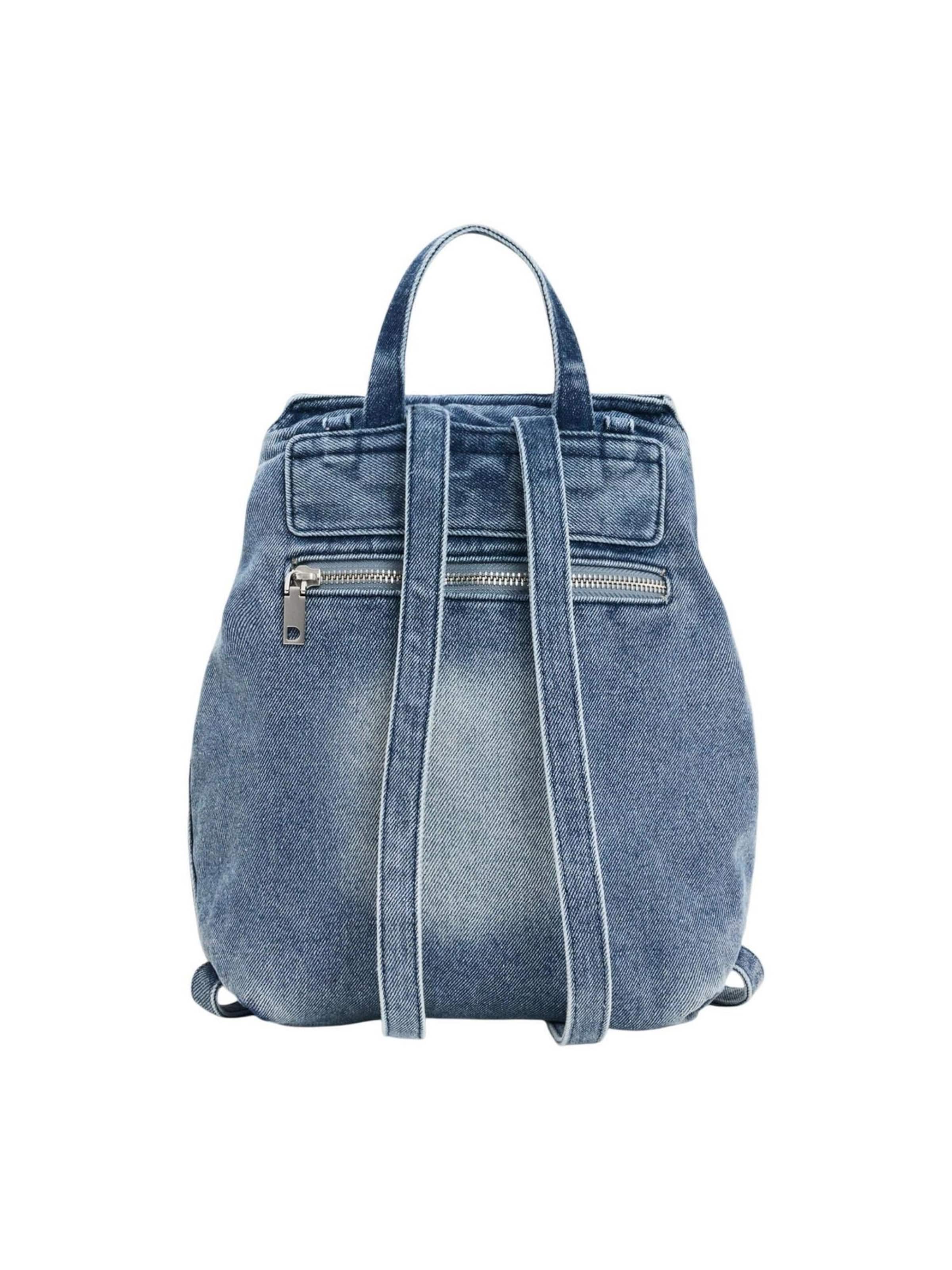 Desigual - Mochila 'BACK_HALF LOGO 26SAKD07' en azul