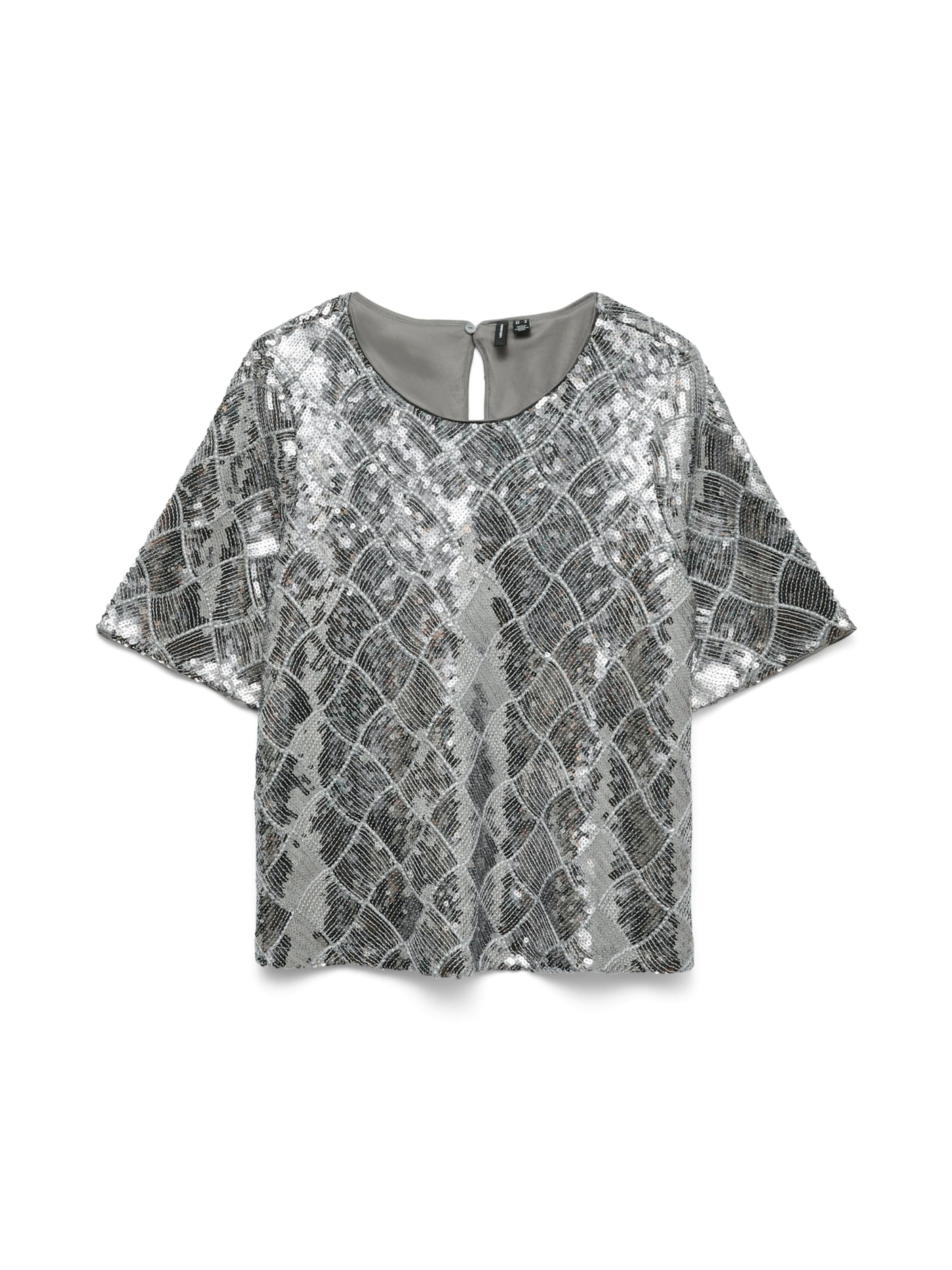 VERO MODA Blouse in Grey: front