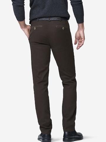 Regular Pantalon chino 'Bonn 2-5627' MEYER en marron