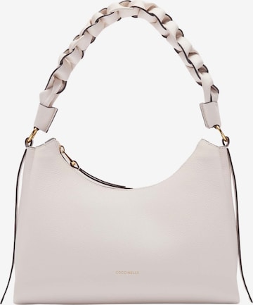 Coccinelle - Bolso de hombro 'COCCINELLE DOUBLE BOHEME' en blanco: frente