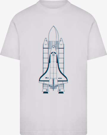 F4NT4STIC Shirt 'Nasa' in White: front