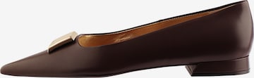 Ballerines ' GWEN ' Högl en marron : devant