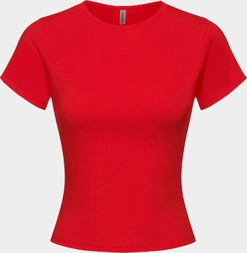cfab (formerly creamy fabrics) - Camiseta 'Cotton T-Shirt' en rojo: frente